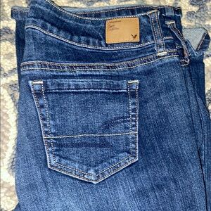 American Eagle Outfitters Blue Boyfriend Jeans